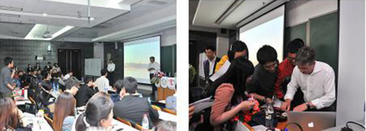 2012年我公司员工参加德稻工业设计大师蒂莫西·雅各布·延森在北京大学的讲座