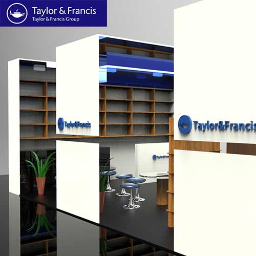Taylor & Francis 集团-图书展示会展厅设计